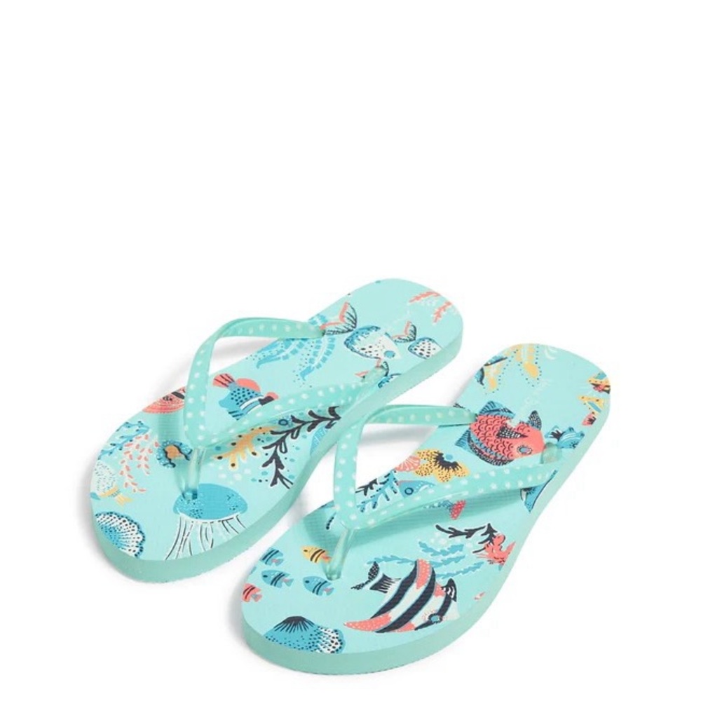 VERA BRADLEY Flip Flops New Size 7/8 Medium NEW